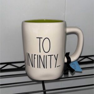 Rae Dunn Disney Buzz Lightyear Mug with Green Interior - 'To Infinity'